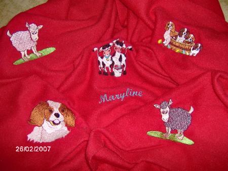 couverture polaire pour ma meilleure amie