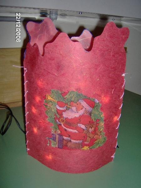 lampe �lectrique rouge